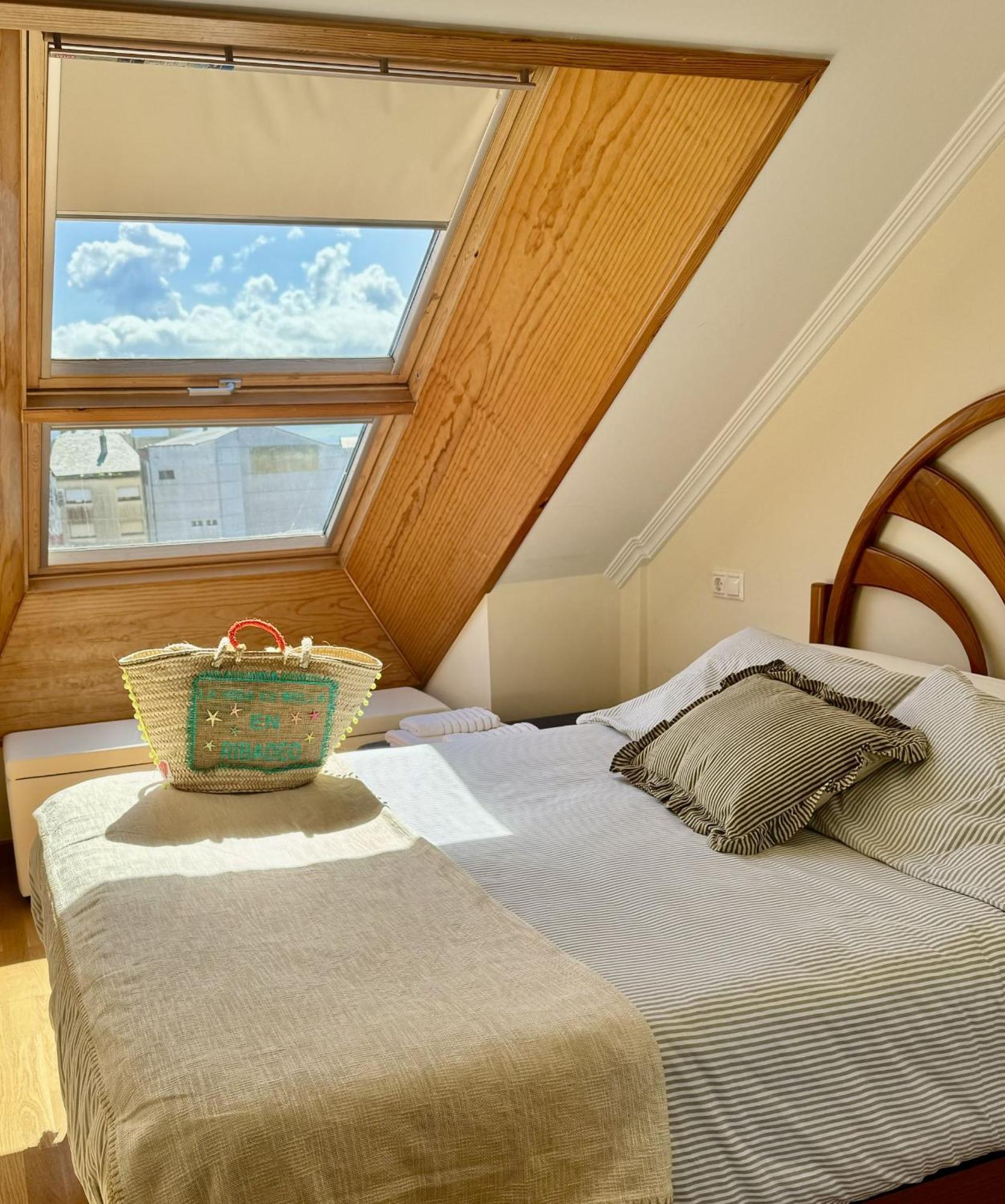 Moderno Piso Con La Mejor Terraza De Ribadeo Y Vistas Maravillosas 외부 사진